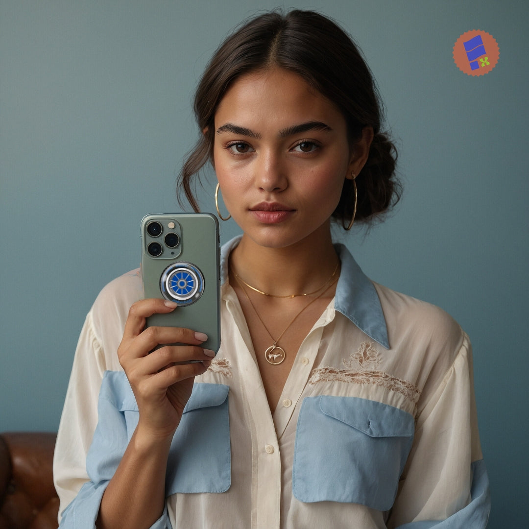 Pirelli Cinturato Blue-Themed Glass PopSocket