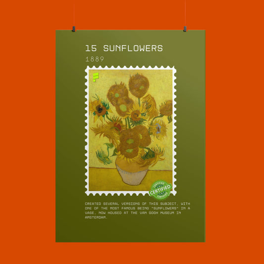 15 Sunflowers - Van Gogh