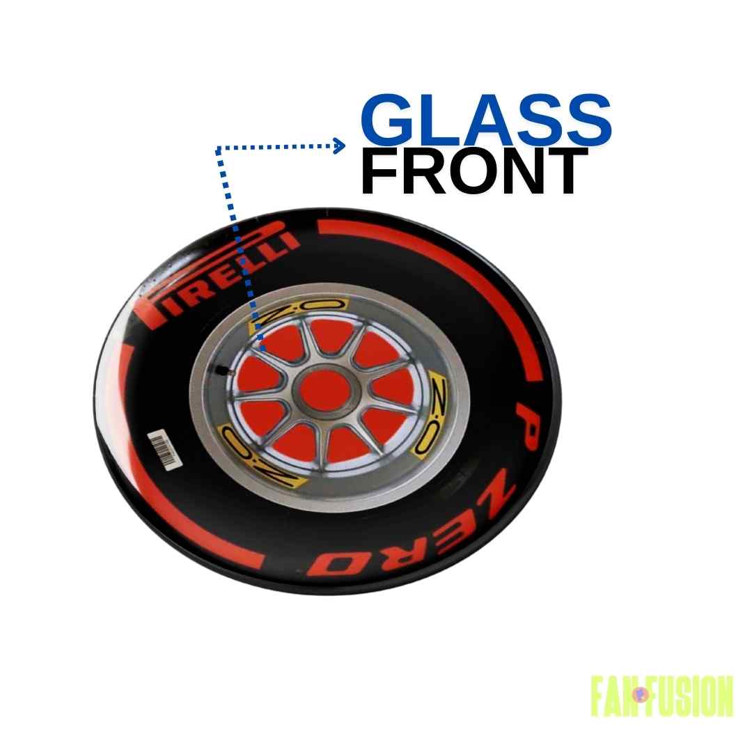 Stylish Pirelli P Zero Tire-Themed Glass PopSocket