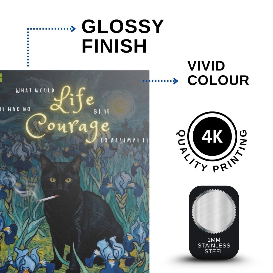 BLACK CAT COURAGE